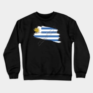 Minimalist Rugby Part 3 #021 - Uruguay Rugby Fan Crewneck Sweatshirt